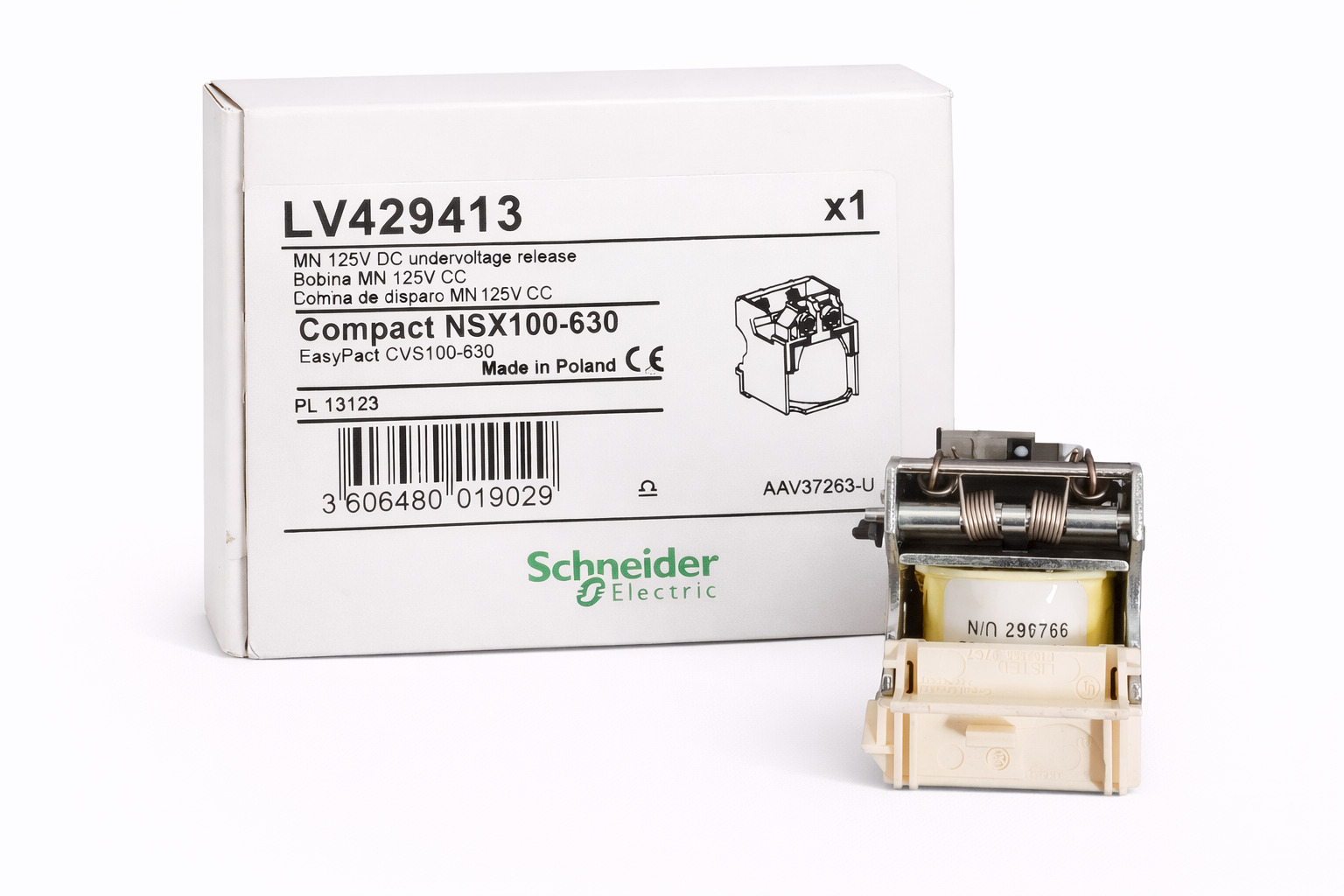 schneider-electric-lv429413-bobina-mn-125v-cc-sgancio-minima-tensione-per-compact-nsx-easypact-cvs